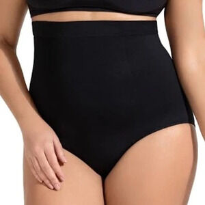 SHAPERMINT Essentials All Day Every Day High Waisted Shaper Panty Black NWT M/L